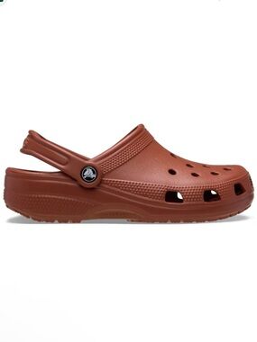 Nwt CROCS Classic Clog in Brick Brown m10/w12